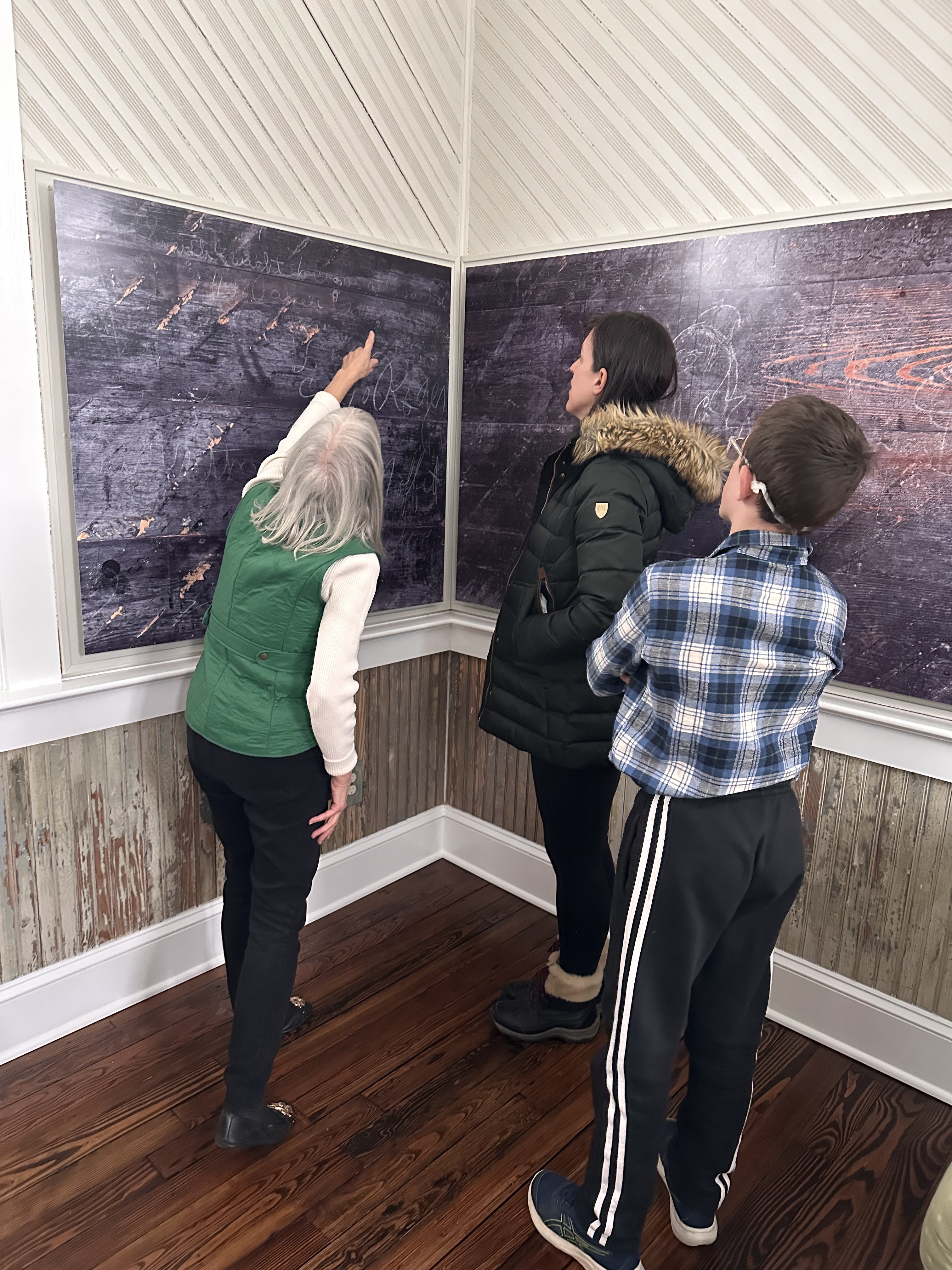 Jeanine at the Stovepipe Academy